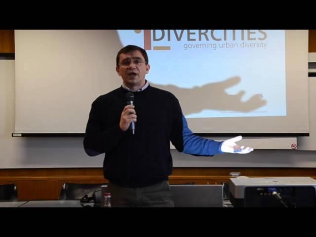 DIVERCITIES Masterclass: Daniele Cologna, Integrating Diversity