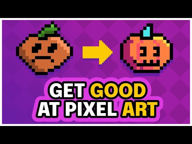 How to Get Good at Pixel Art with NO ART SKILLS!