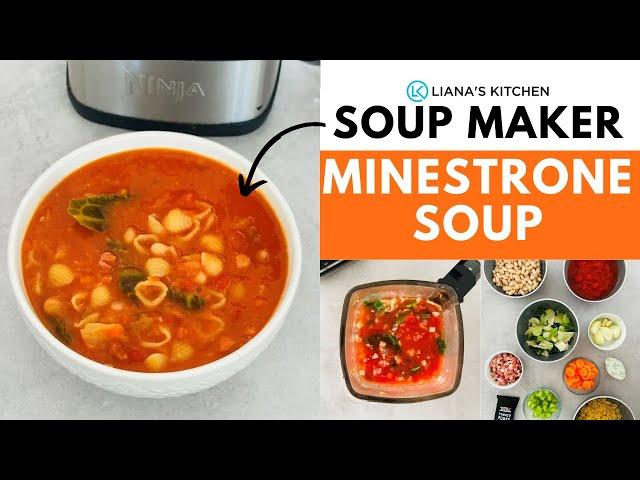 Minestrone Soup in a Soup Maker - An Easy Soup Maker Recipe