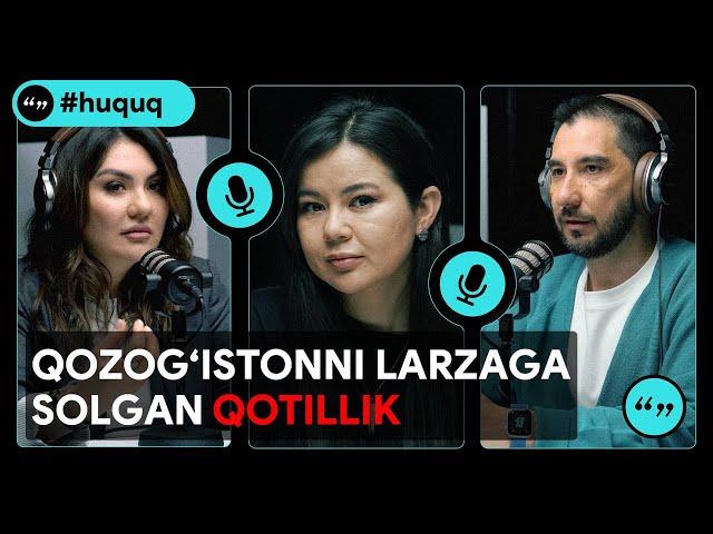 Qozog'istonni larzaga solgan qotillik: O'z rafiqasini qiynab o'ldirgan sobiq iqtisodiyot vaziri.