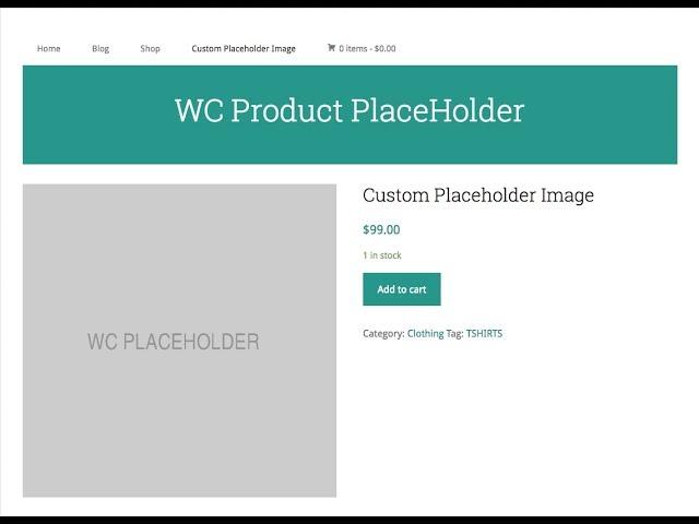 Custom WooCommerce Product Images