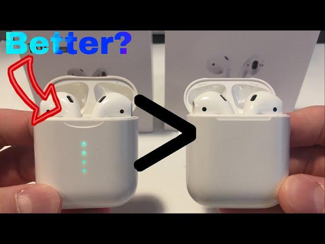 Fake Airpods better than the real ONES!?!? I10-tws vs AirPods