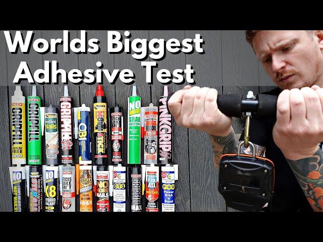 Worlds Biggest Adhesive Test | SHOCKING RESULTS!