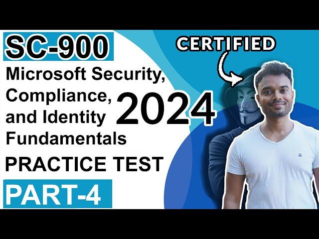 SC-900 Security, Compliance, and Identity Fundamentals 2024 Practice Questions : Part 4