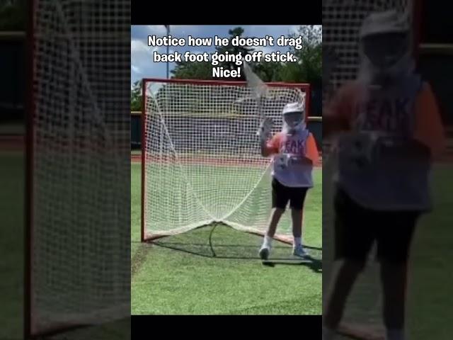 Lacrosse Goalie Tips! Save Breakdown of a Young Lax Goalie