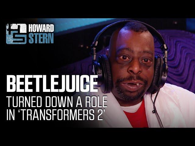 Beetlejuice Turned Down a Role in “Transformers 2” (2013)