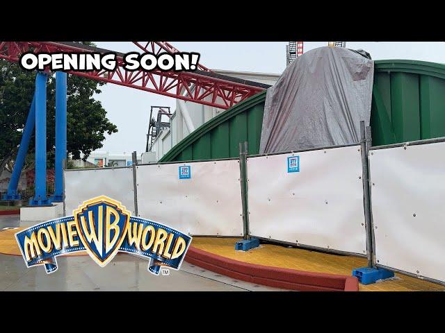 Movie World Wizard of Oz Land Work Walls are DOWN! | Opening Date Soon?