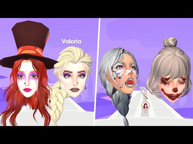 MAKEUP BATTLE BEST MAKEUP GAME - Gameplay All Levels Walkthrough iOS Android New Game