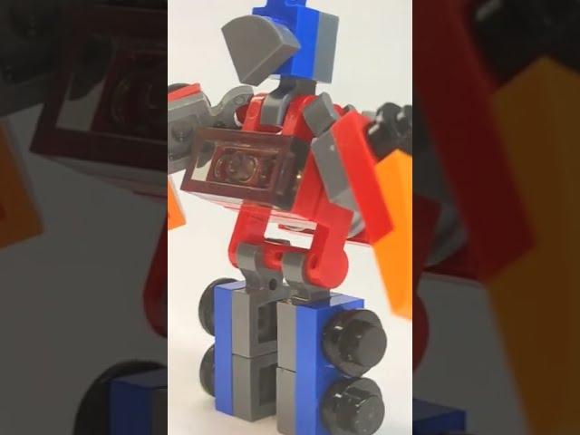 Lego Optimus Prime and trailer(DOTM) Lego transformers #shorts