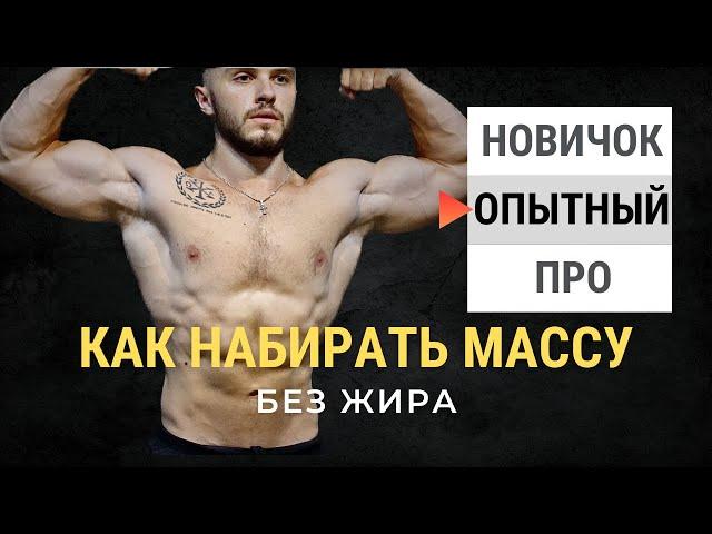 Как набирать сухую мышечную массу по науке. 5 простых шагов