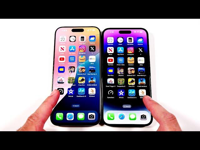 iPhone 16 Pro Max vs iPhone 14 Pro Max Speed Test