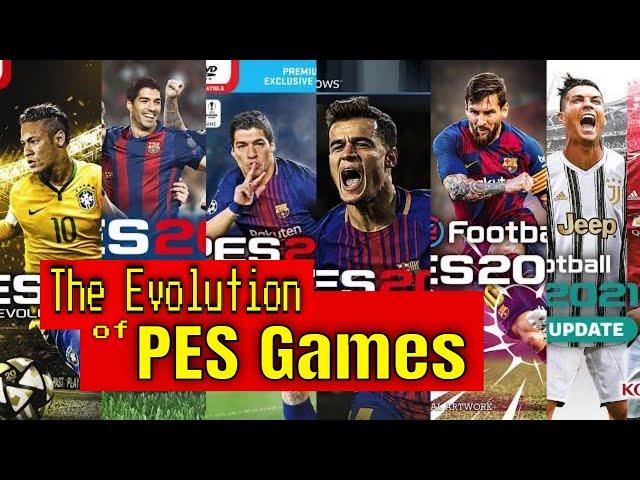 The Evolution of PES Games  1995 - 2022