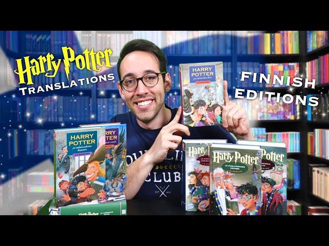 The Big Nose Harry Potter Books | Finnish Translations from Finland