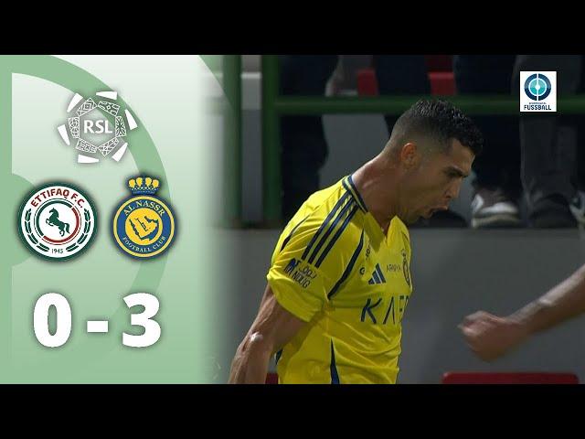 CR7 & Talisca treffen! Al-Nassr gewinnt souverän | Al-Ettifaq - Al-Nassr