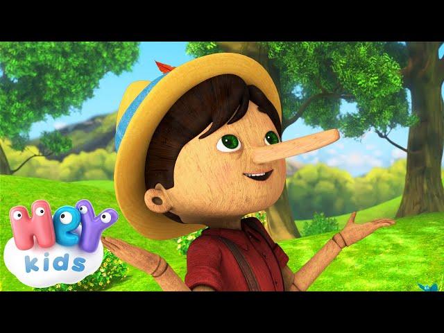 Pinocchio | Poveste in romana | Desene animate cu Pinocchio | HeyKids