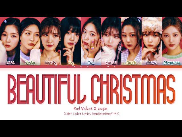 Red Velvet X aespa 'Beautiful Christmas' Lyrics (Color Coded Lyrics)