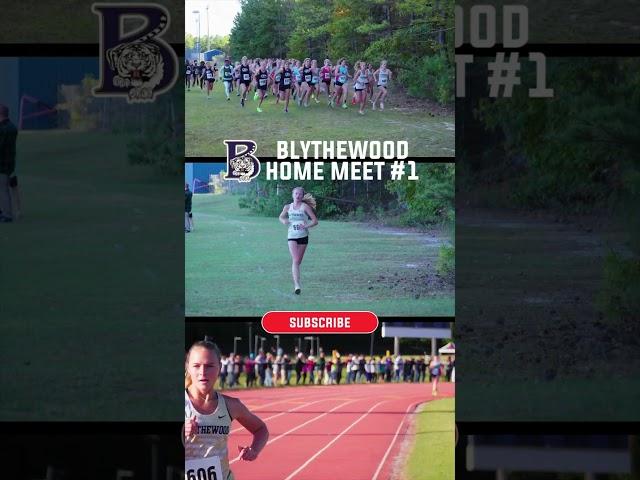 Blythewood Home Meet #1 | Girls Varsity Race #shorts #running #athletics #xcrace #crosscountry