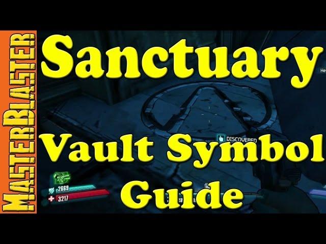 Borderlands 2 Sanctuary Cult Of The Vault Symbol Challenge Location