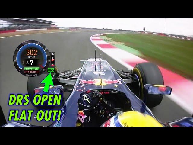 Downforce monster RB7 300km/h flatout with DRS open