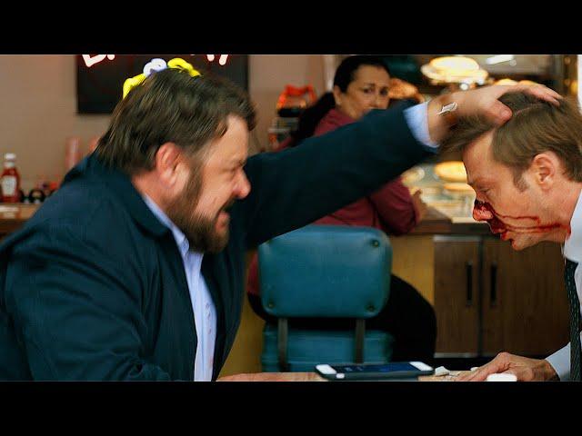 Russell Crowe Gnarly Diner Scene | Unhinged (2020) | Movie Clip 4K