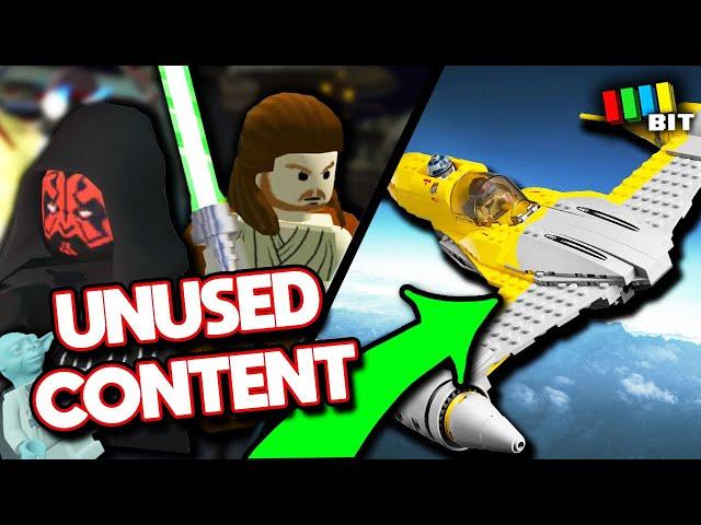 LEGO Star Wars 1 LOST BITS | Unused Content & Debug Features [TetraBitGaming]