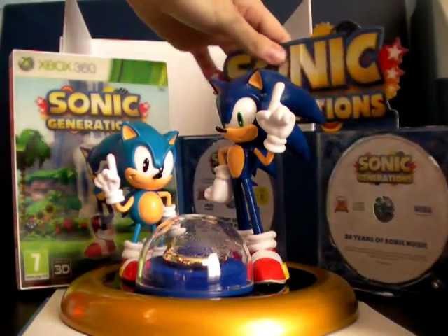 Unboxing Sonic Generations Edition Collector (EURO version)