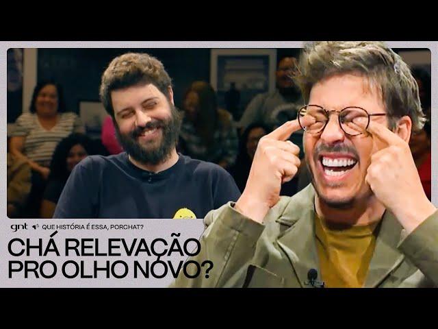 Diogo Defante e o 'CONSERTO' do 'OLHO CAÍDO'!  | Que História É Essa, Porchat? | GNT