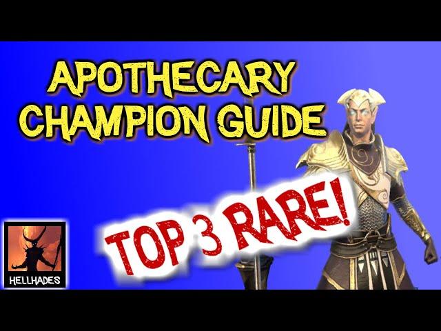 RAID: Shadow Legends | Apothecary Champion Guide - Top 3 rares in the game! Right through to endgame