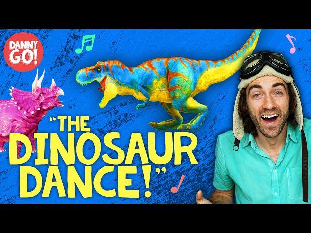 "The Dinosaur Dance!"  /// Danny Go! Brain Break Songs for Kids