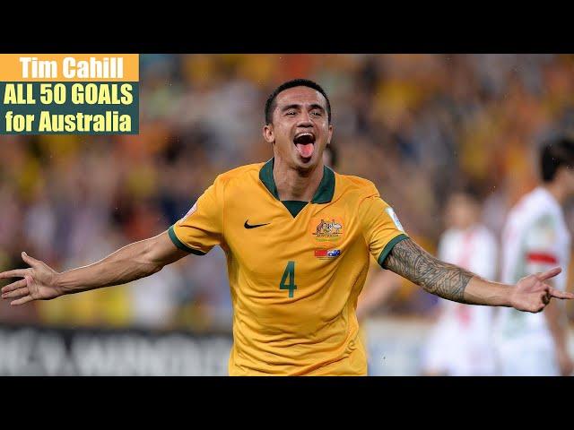 Tim Cahill ◉ All 50 Goals for Australia 