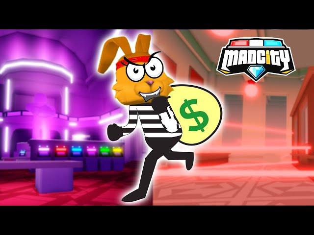 НОВОЕ ОГРАБЛЕНИЕ МЭД СИТИ: Банк! Казино! Обнова Mad City Roblox