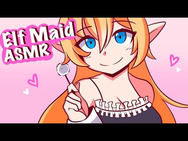 Sweet Elf Maid Cleans Your Ears After A Long Day  | ASMR Roleplay F4A (sounds for sleep & relaxing)