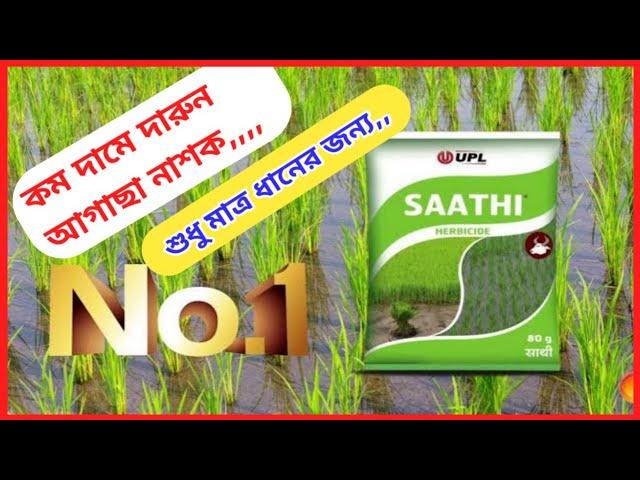 সস্তায় ধানের আগাছা নাশক || Upl Saathi Herbicide For Paddy || Best #krishikaaj