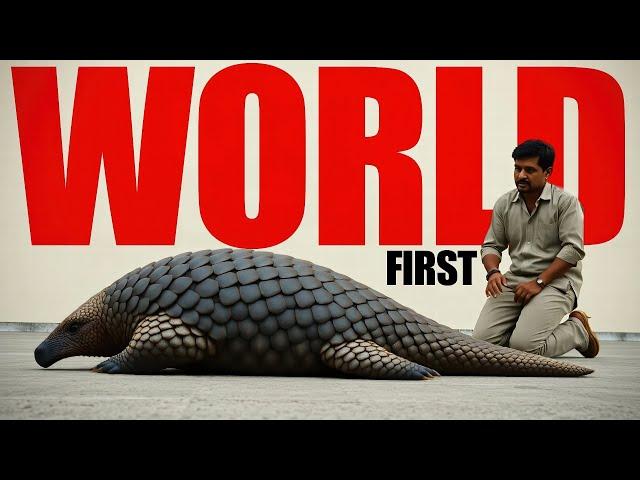 Woow: WORLD'S FIRST Indian Pangolin RESCUE Caught On Camera!