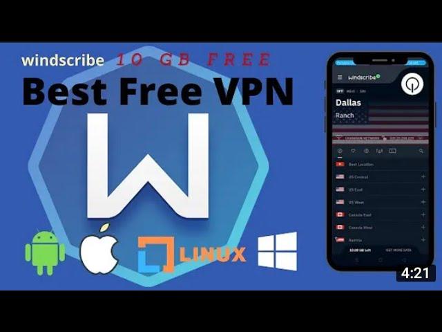 Get FREE Unlimited Data on Windscribe VPN 2023 in Ghana