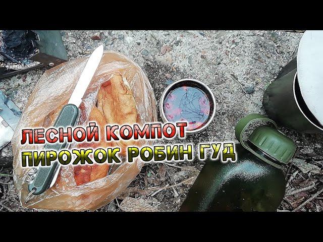 Пирожок Робин Гуд и Лесной компот /Первая вело прогулка (поход) весной 2023