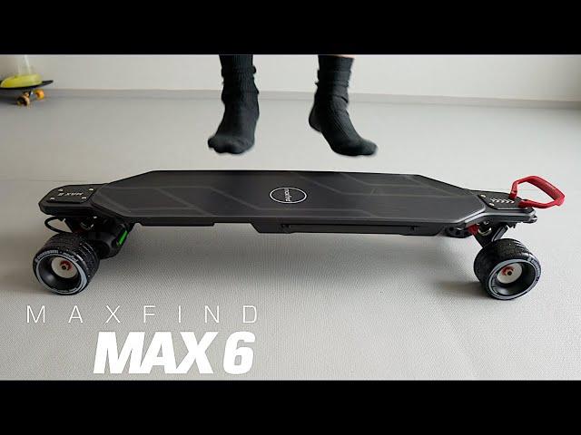 #239 MAXFIND MAX6 (NEW) - an entry-level belt drive board with unique design elements / from $569