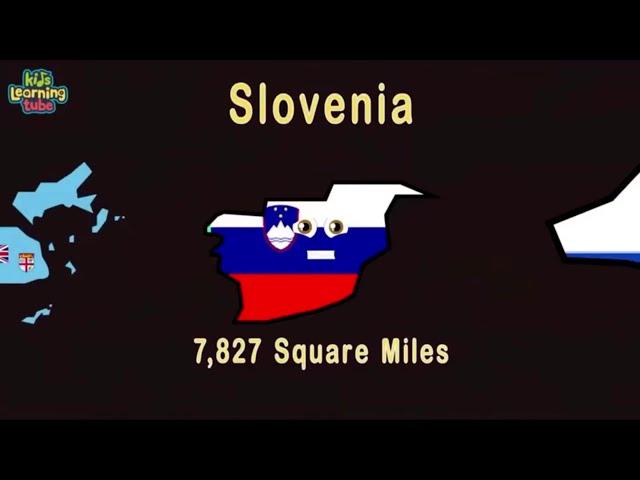 Country Size Comparison x16 (MOST VIEWED VIDEO)