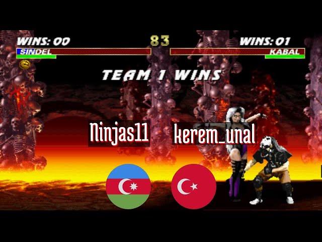 FT5 @umk3: Ninjas11 (AZ) vs kerem_unal (TR) [Ultimate Mortal Kombat 3 Fightcade] Jun 30