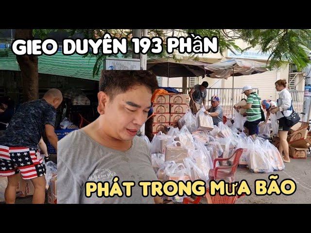 Tuấn Nguyễn đọc lại danh sách anh chị MTQ ủng hộ 1 phần quà 200k