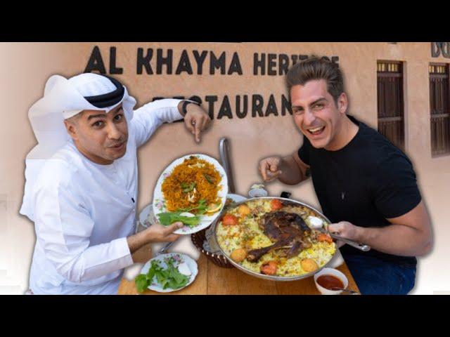 We finally found authentic EMIRATI FOOD  | Ultimate DUBAI FOOD TOUR | Street food and more