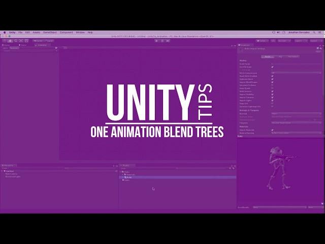 How to Create a Fast Blend Tree Animation in Unity