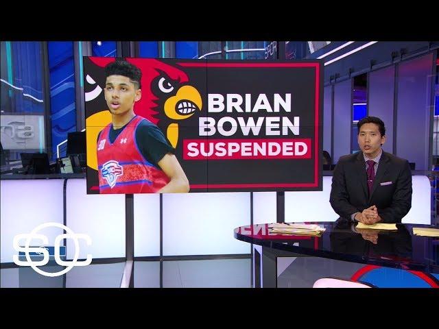 Louisville's Brian Bowen suspended for accepting money | SportsCenter | ESPN