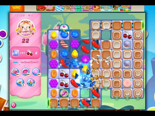 Candy Crush Saga Level 12169 NO BOOSTERS