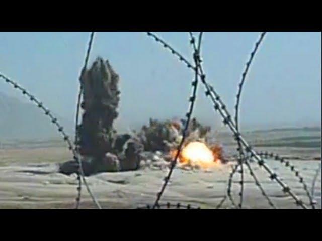 MASSIVE JDAM STRIKE ON COMPOUNDS IN AFGHANISTAN