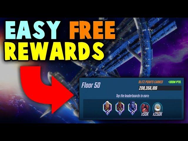 Winter's Peak 25 to 50 Easy Guide | Tons of Free Rewards For Grabs | MARVEL Strike Force