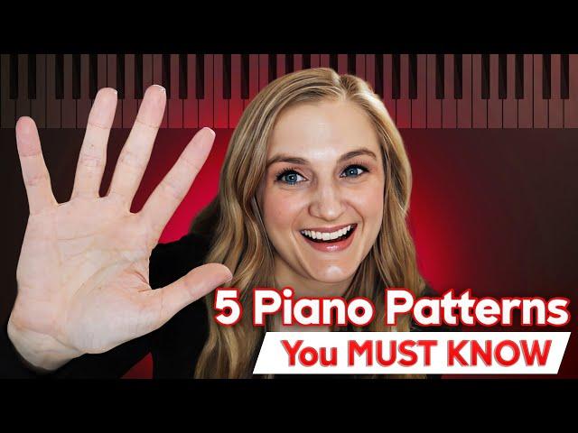 5 *MUST KNOW* Piano Chord Patterns That Turn Beginners Into Pros