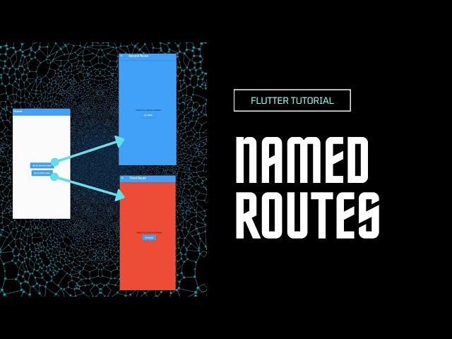 Navigation With Named Routes | Flutter