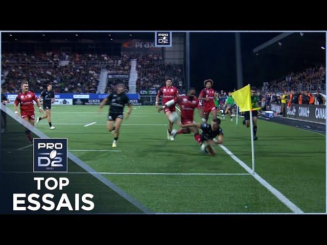 TOP Essais de la J05 – PRO D2 – Saison 2024-2025