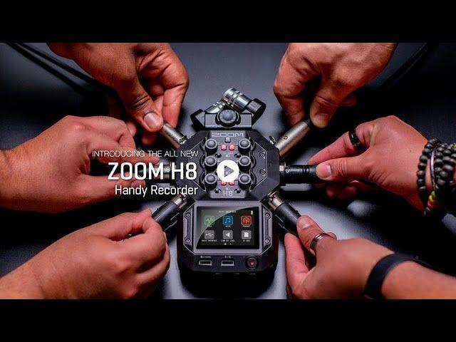 The Zoom H8 Handy Recorder